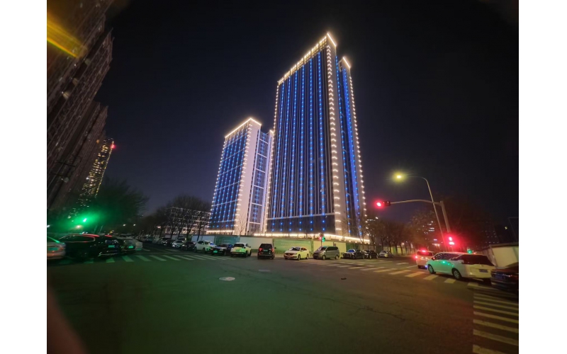 光影織就新地標(biāo)，夜色賦能活力區(qū) —— 臘山河西路 4# 地塊夜景亮化工程解讀
