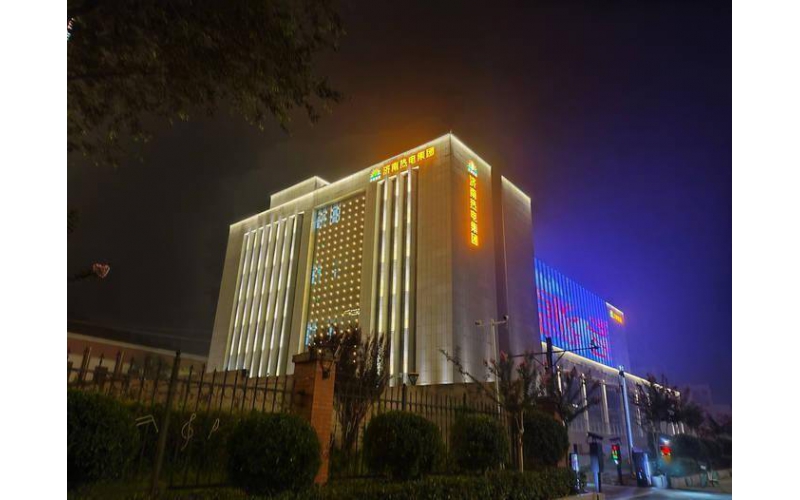 濟(jì)南亮化工程：光影賦泉韻，夜繪新泉城